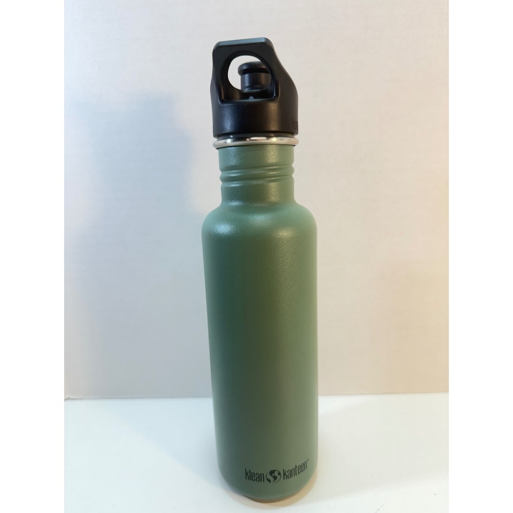 Klean Kanteen SS Water Bottle 27oz Sea Spray Green Insulated Stainless Sport Cap